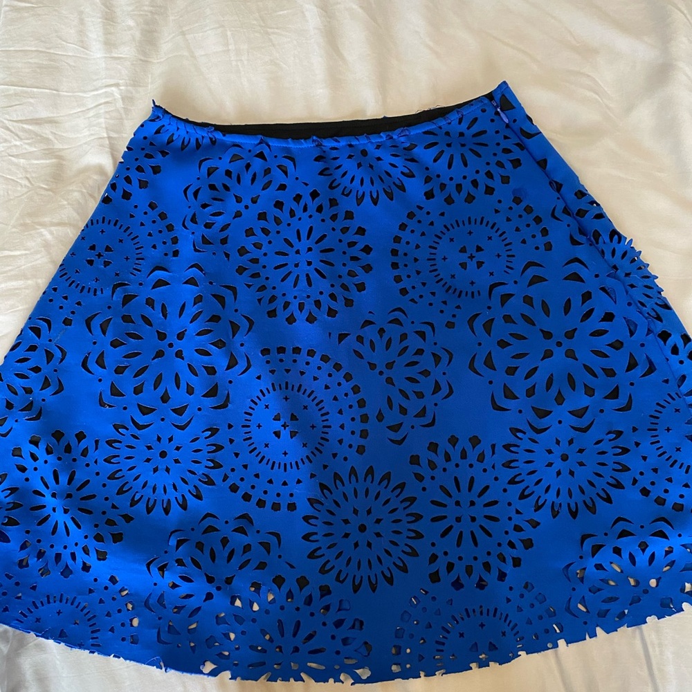 Laser cut skirt